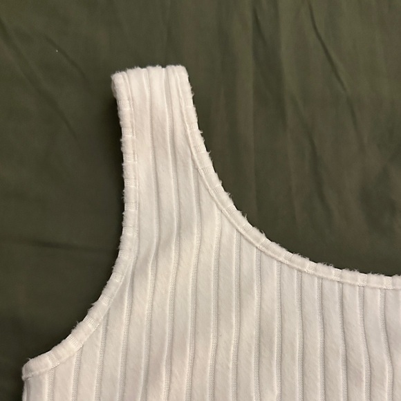 Z Supply White Ribbed Pajama Set - Picture 7 of 12